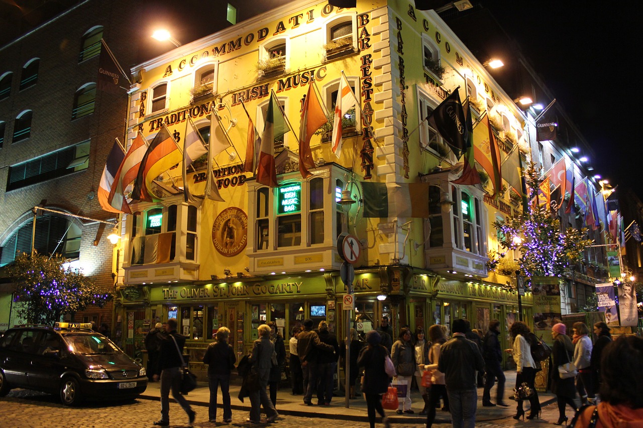 dublin temple bar tourism free photo