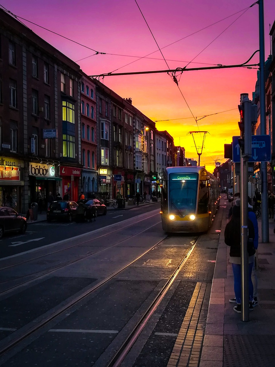 dublin  luas  transport free photo