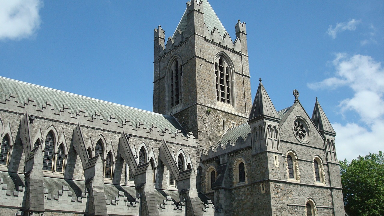 dublin ireland church free photo