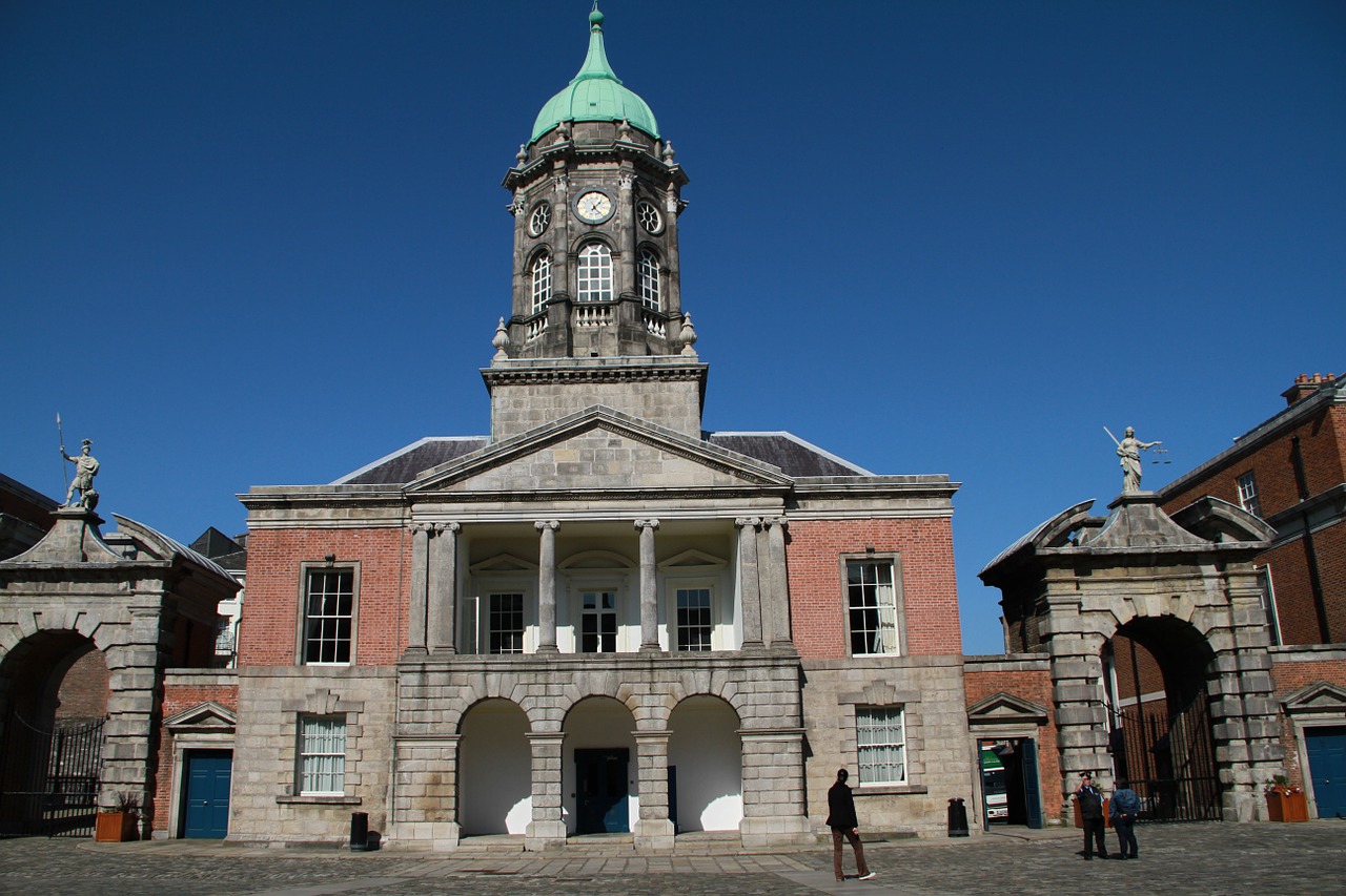 dublin castle castle landmark free photo