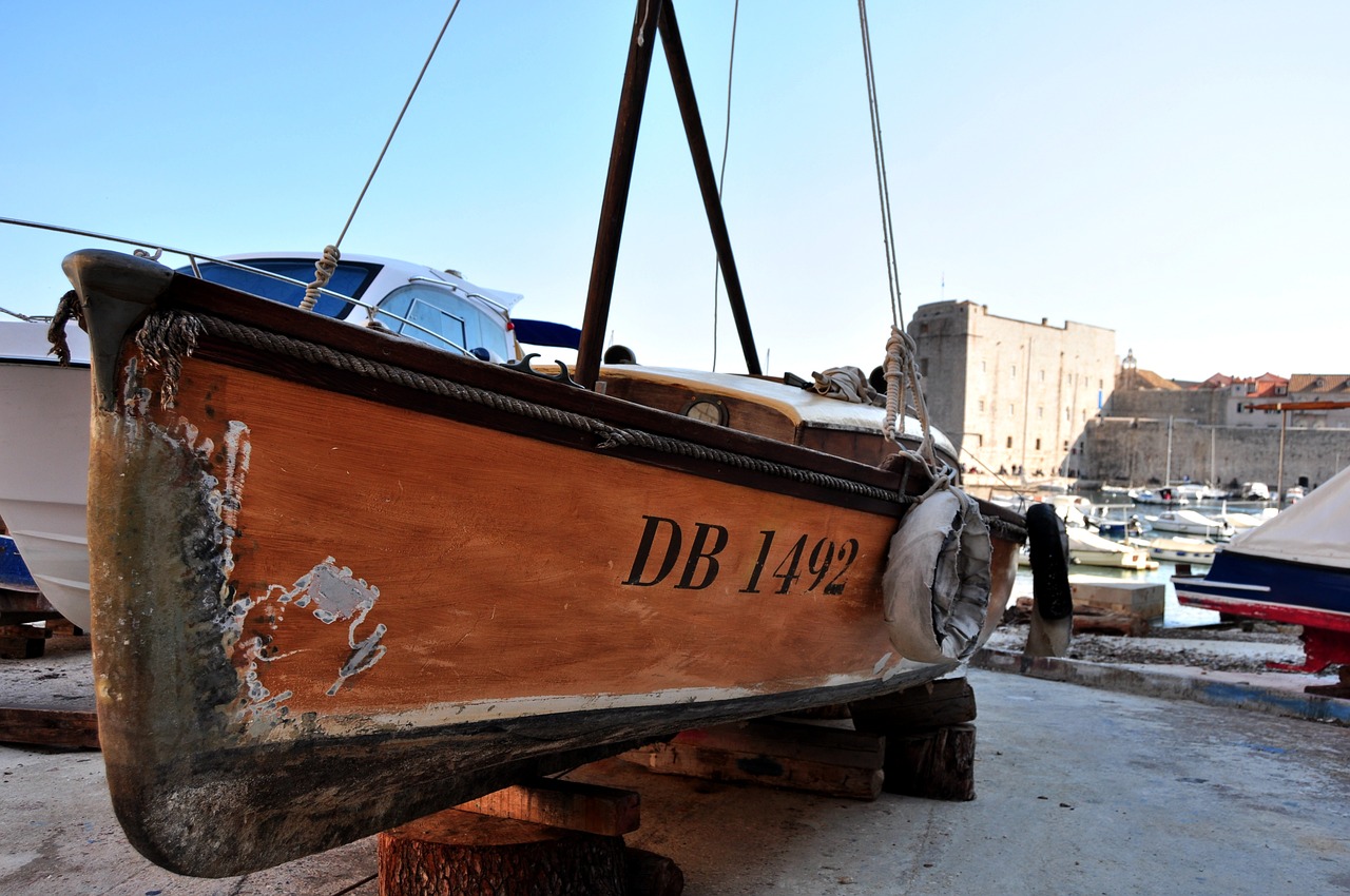 dubrovnik old town old harbour free photo