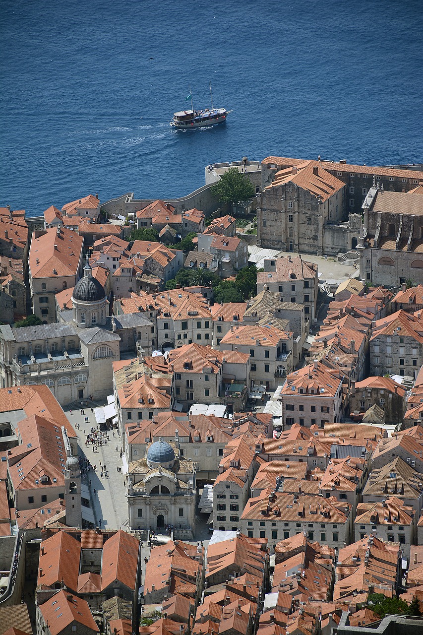 dubrovnik old town tourism free photo