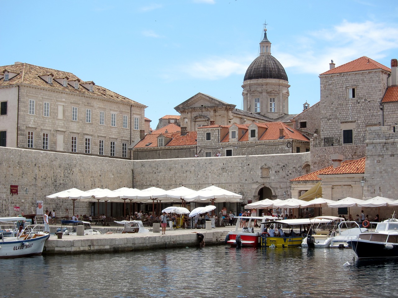 dubrovnik town old free photo