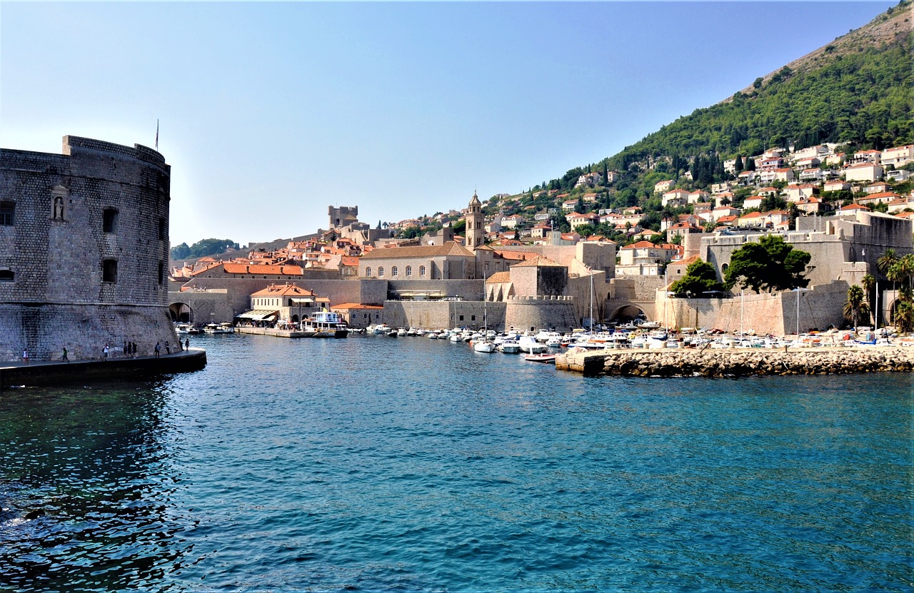 dubrovnik port croatia free photo