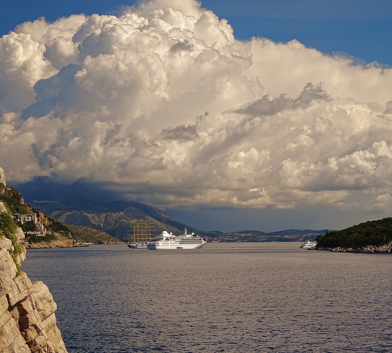 dubrovnik croatia sea free photo