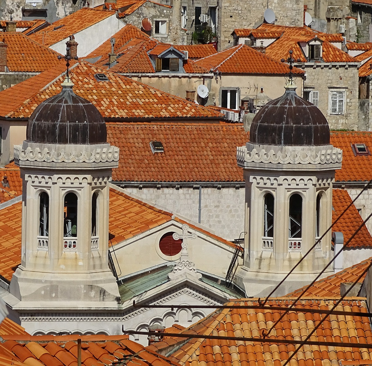 dubrovnik croatia roofs free photo