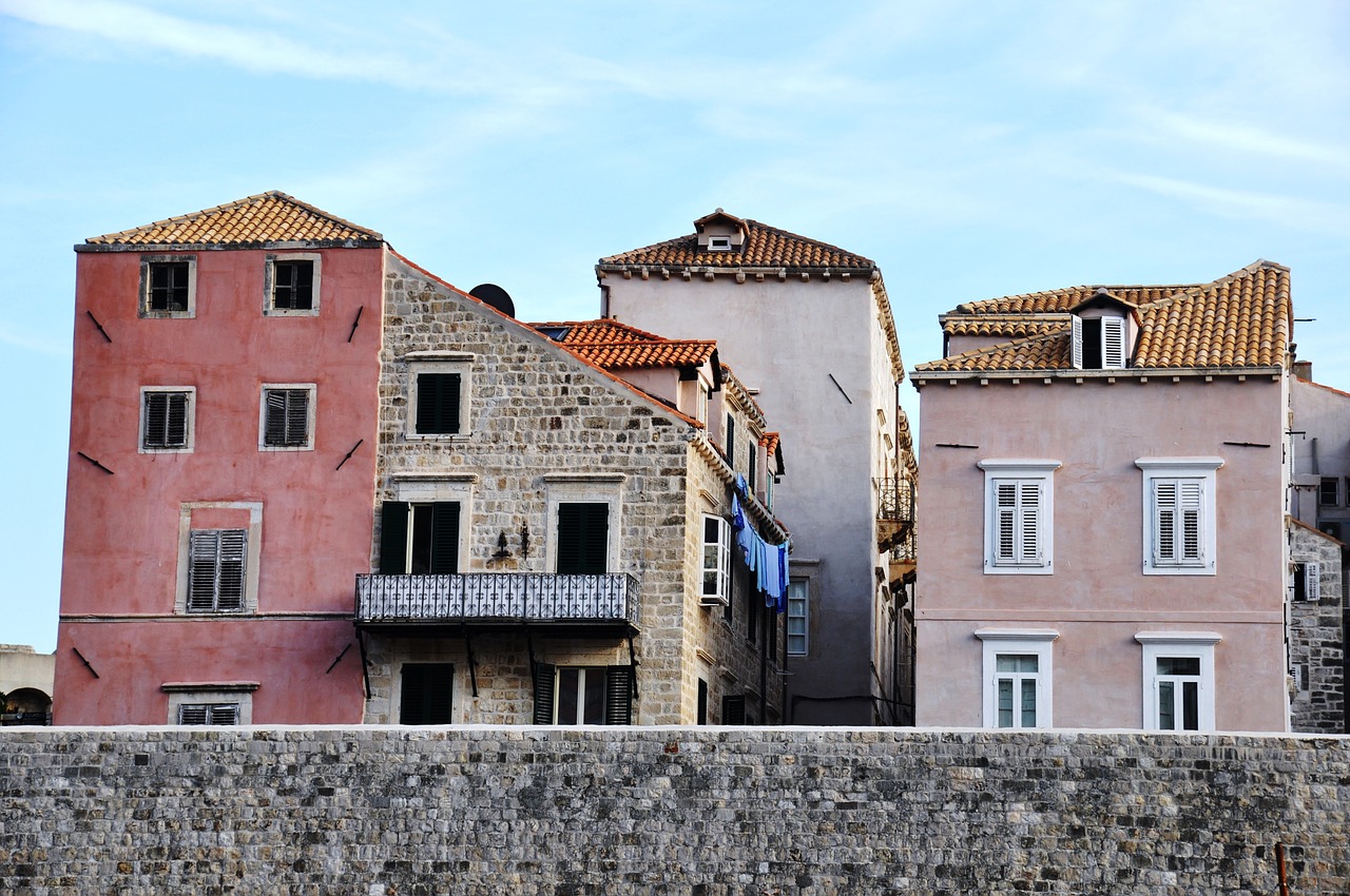 dubrovnik croatia houses free photo