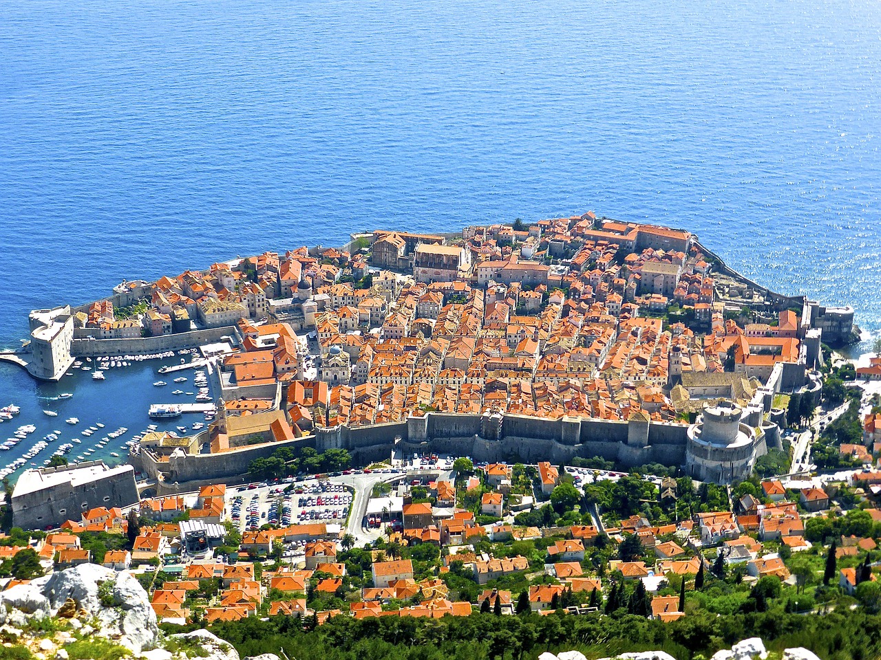 dubrovnik town croatia free photo