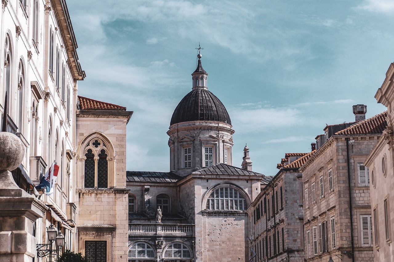 dubrovnik old town croatia  architecture  old free photo