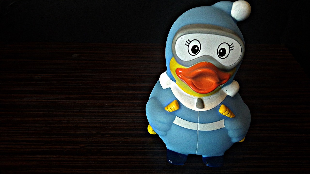 duck rubber duck toy free photo