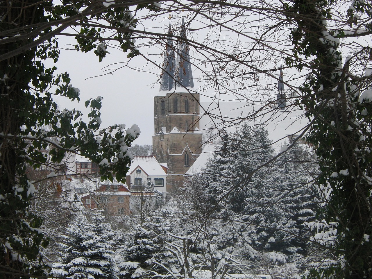 duderstadt eichsfeld church free photo