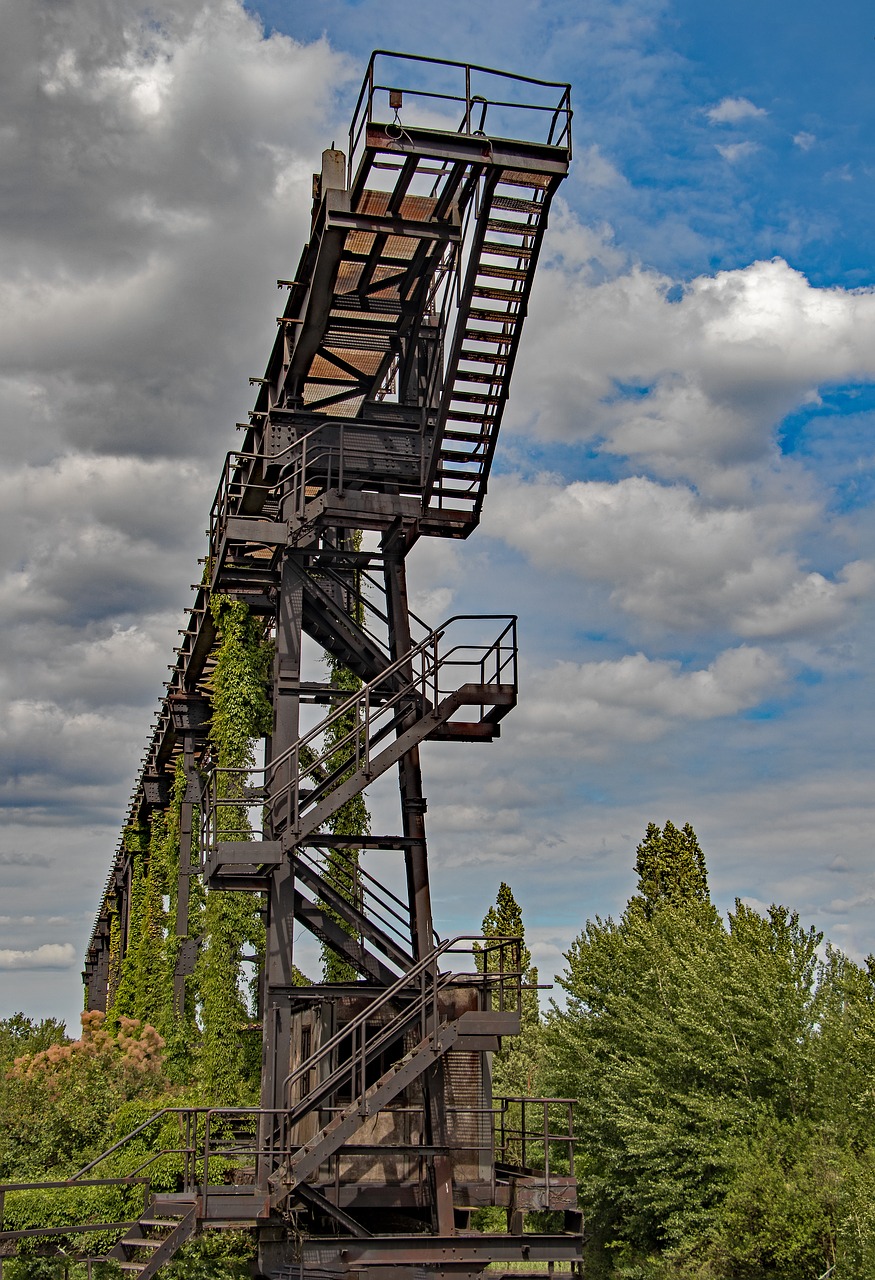 duisburg steel mill factory free photo