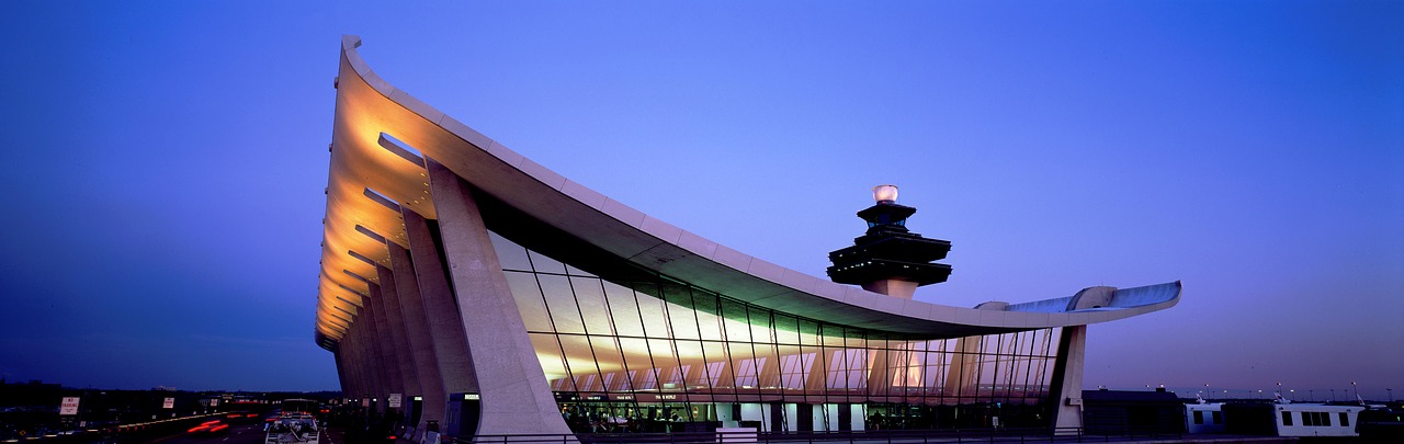 dulles airport building free photo