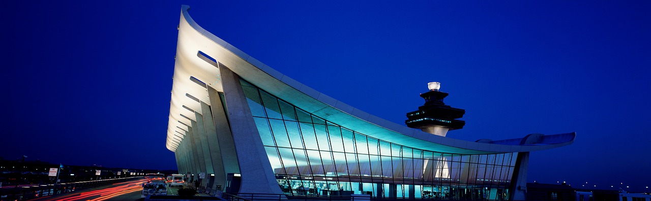 dulles airport building free photo
