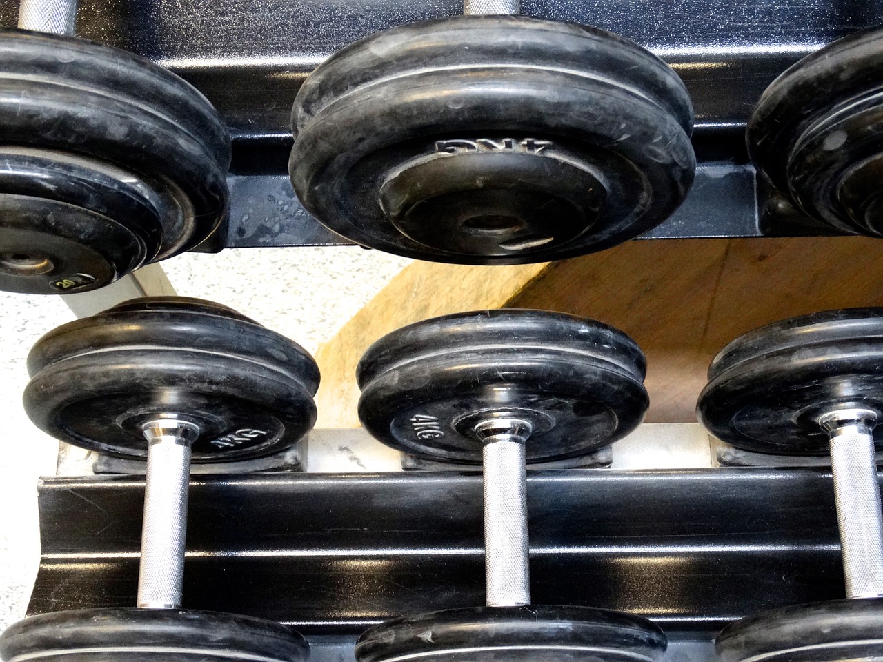 dumbbells weights fitness free photo