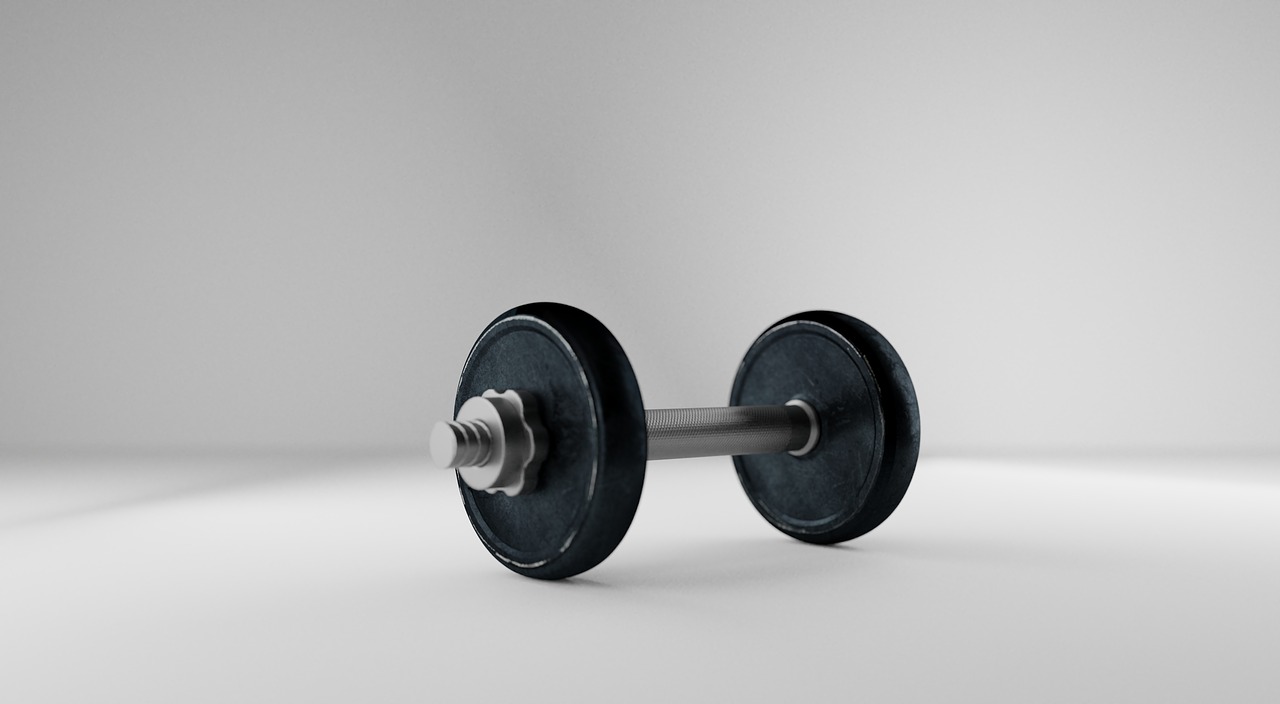 dumbell  barbell  bodybuilding free photo