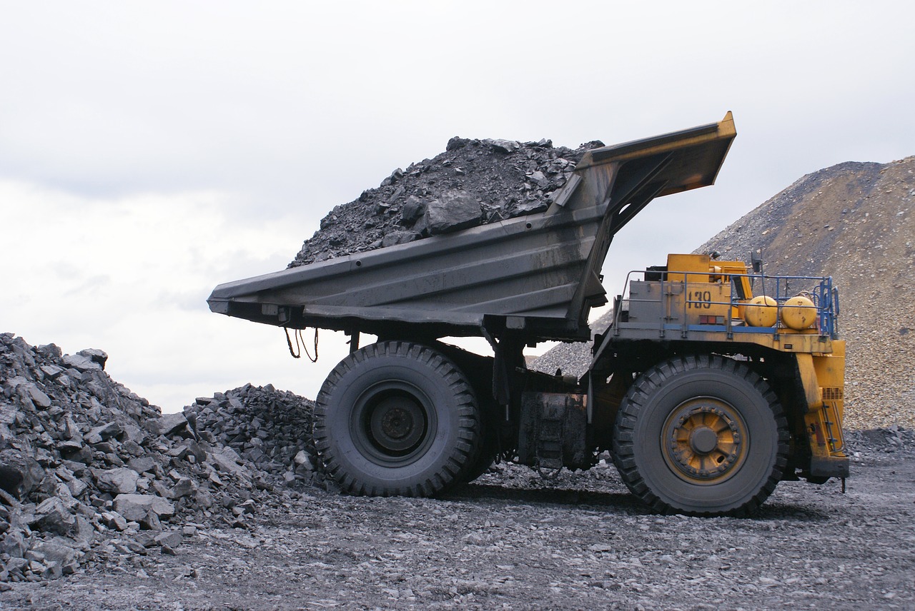 dumper coal mining coal free photo