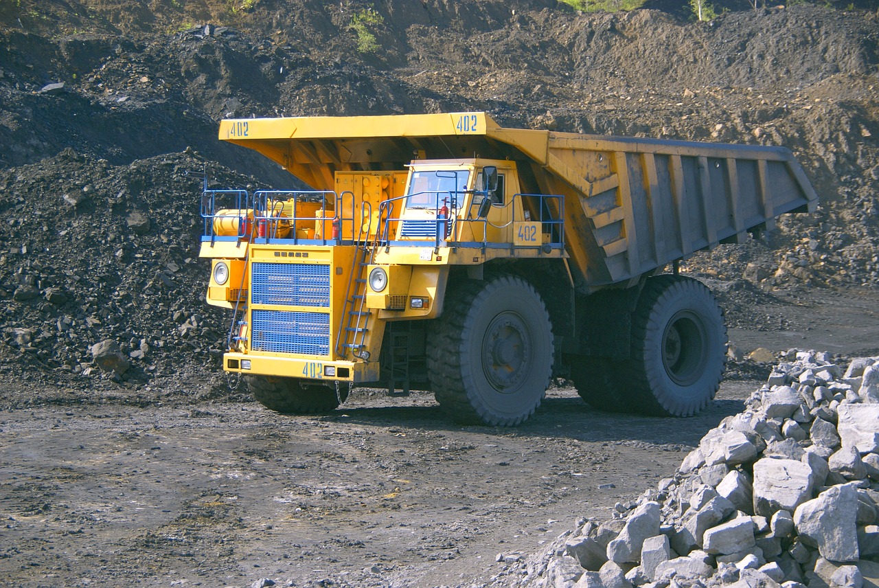dumper coal mining coal free photo