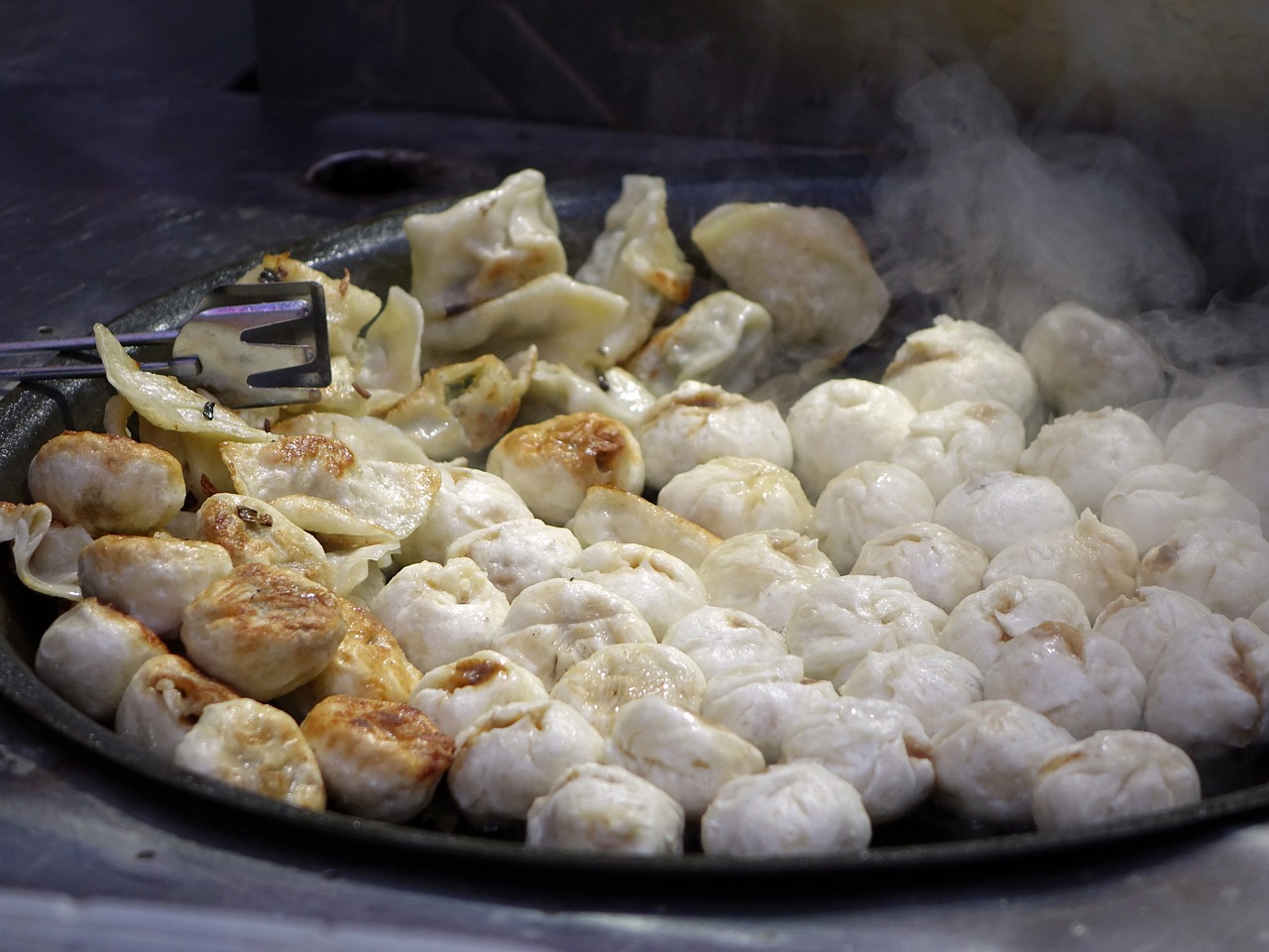 dumplings dough filling free photo