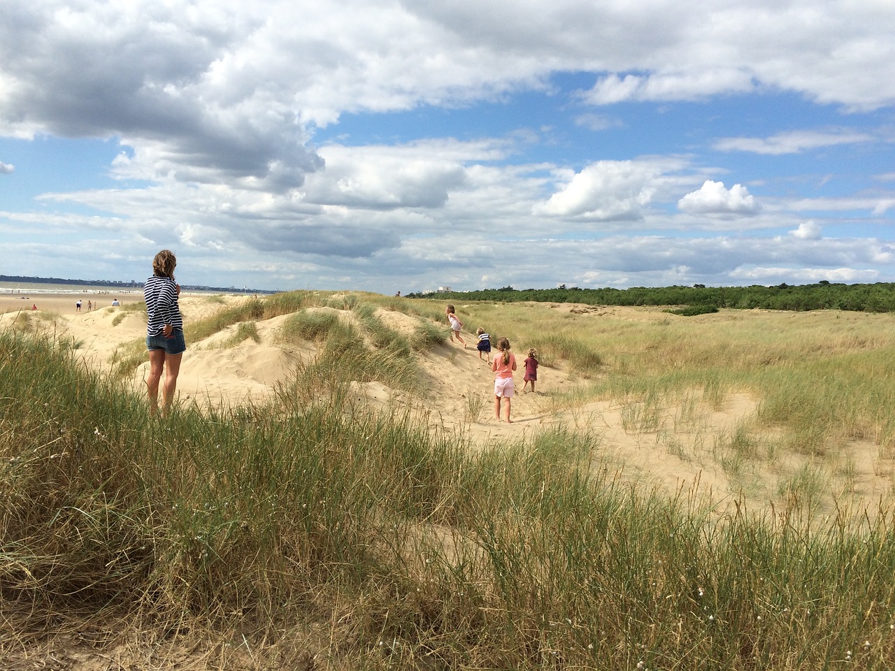 dune holiday family free photo