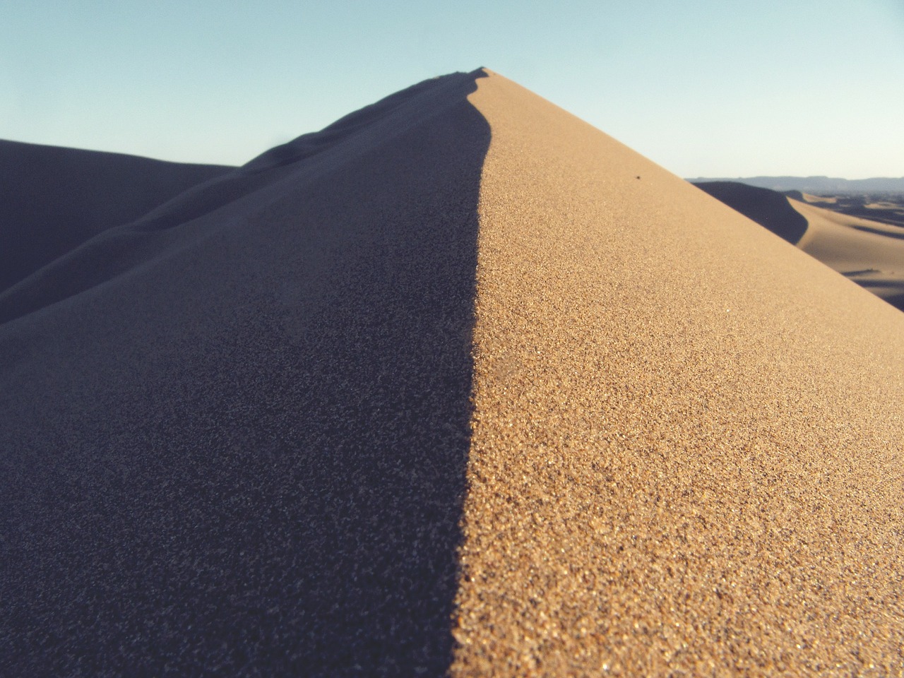 dune desert sahara free photo