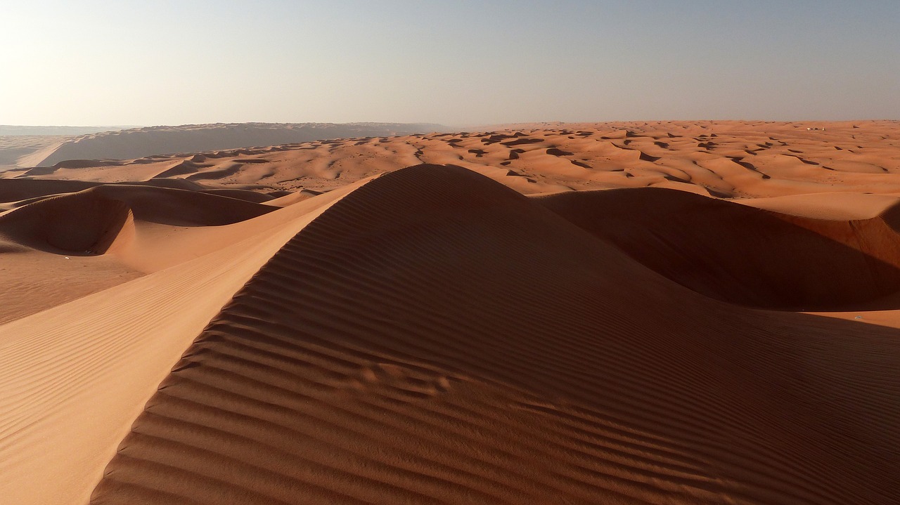 dune  desert  oman free photo