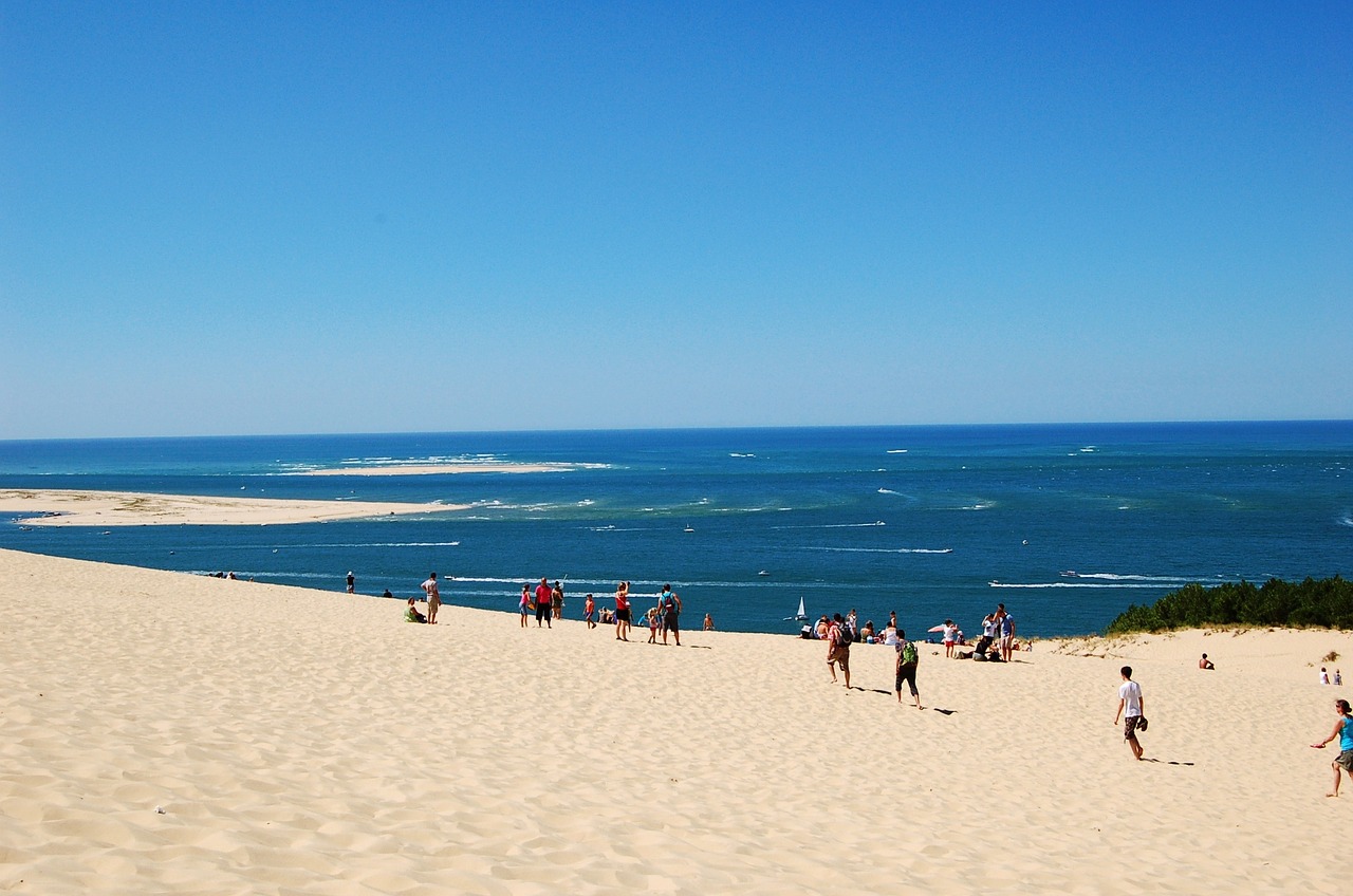 dune pilat sea free photo