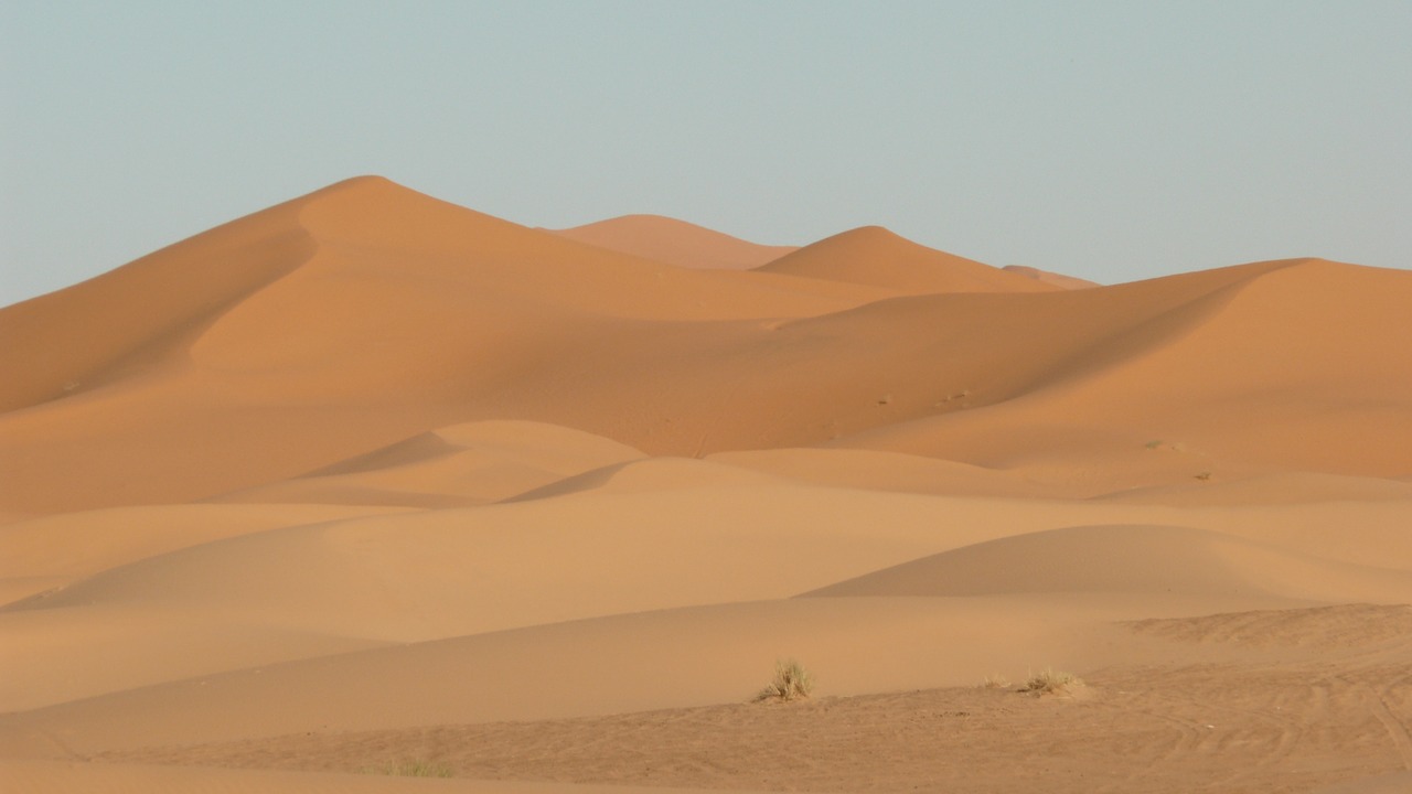 dunes sand desert free photo