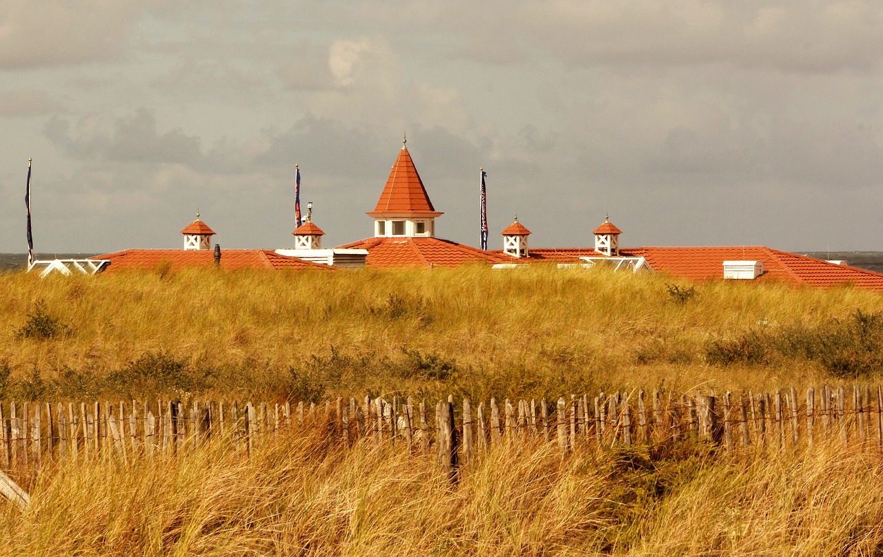 dunes roofs lonely free photo