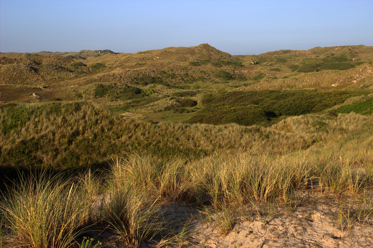 dunes landscape cornwall free photo
