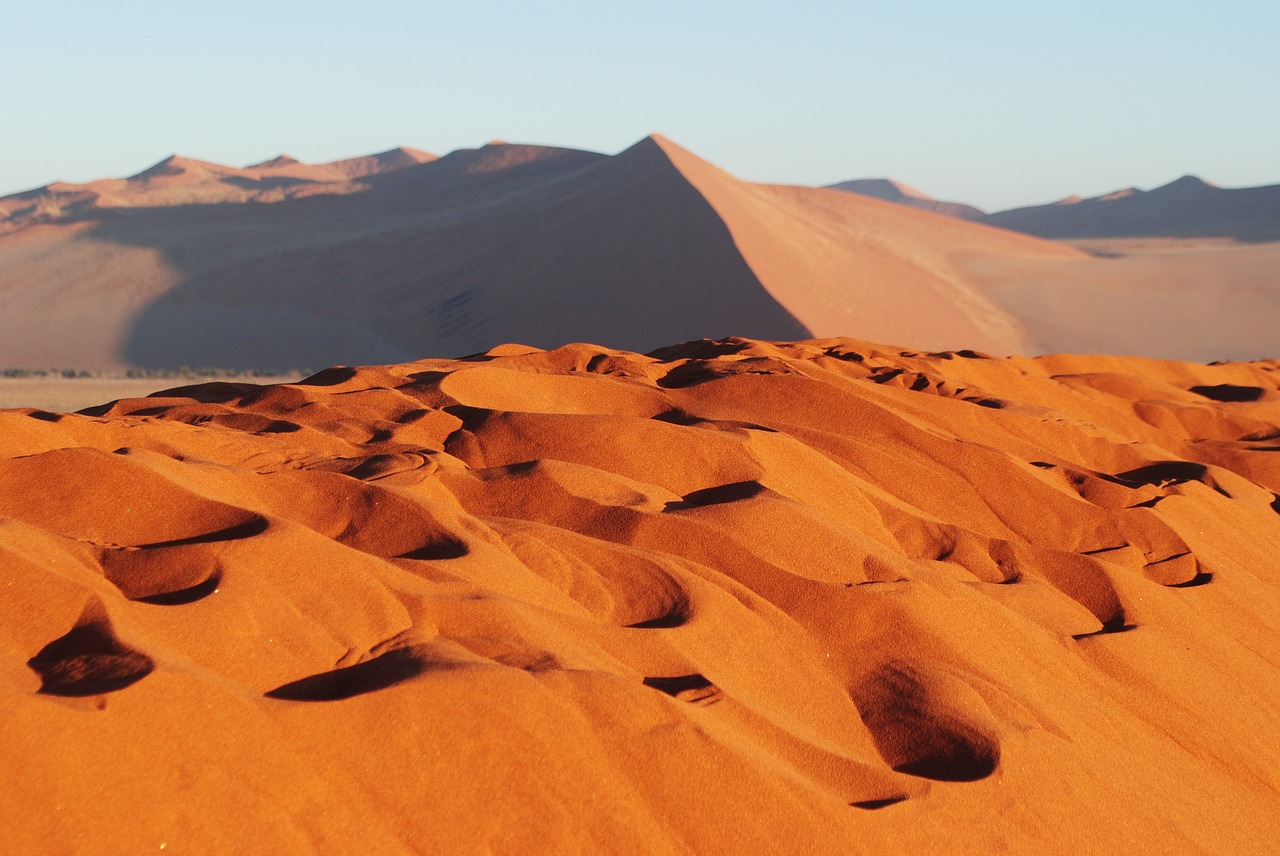 dunes sossuvlei namibia free photo