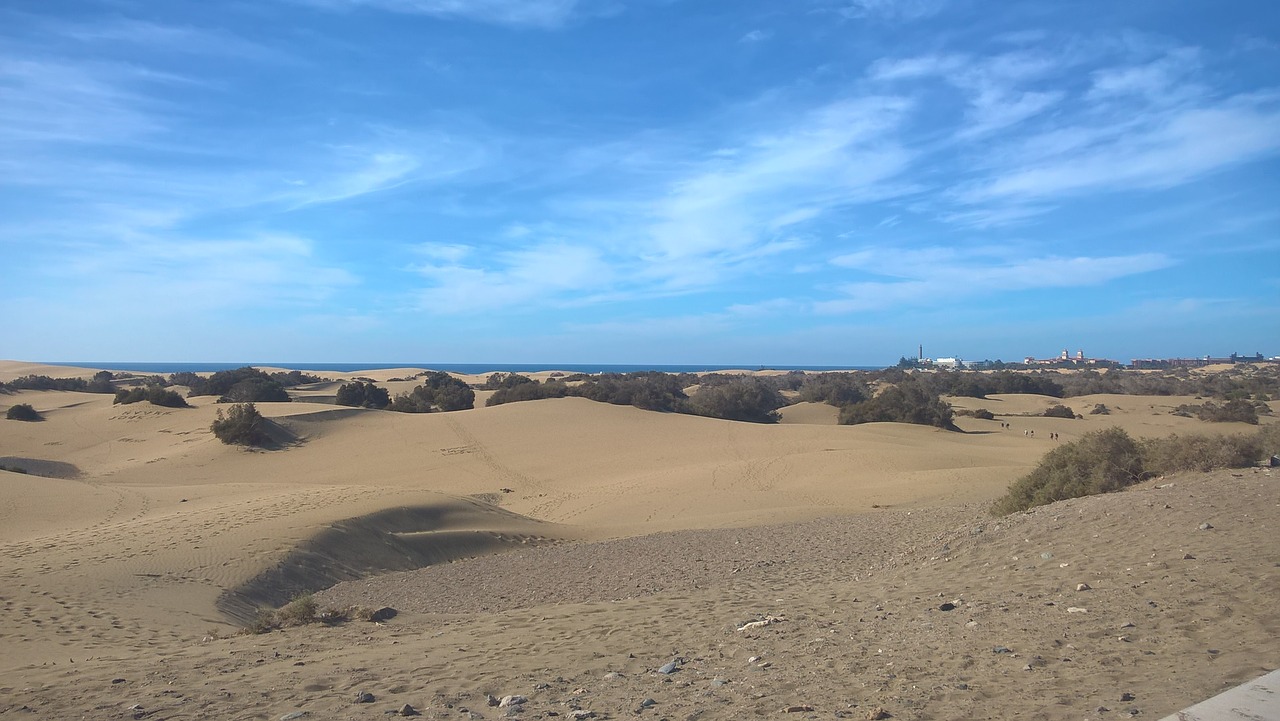 dunes sand maspalomas free photo