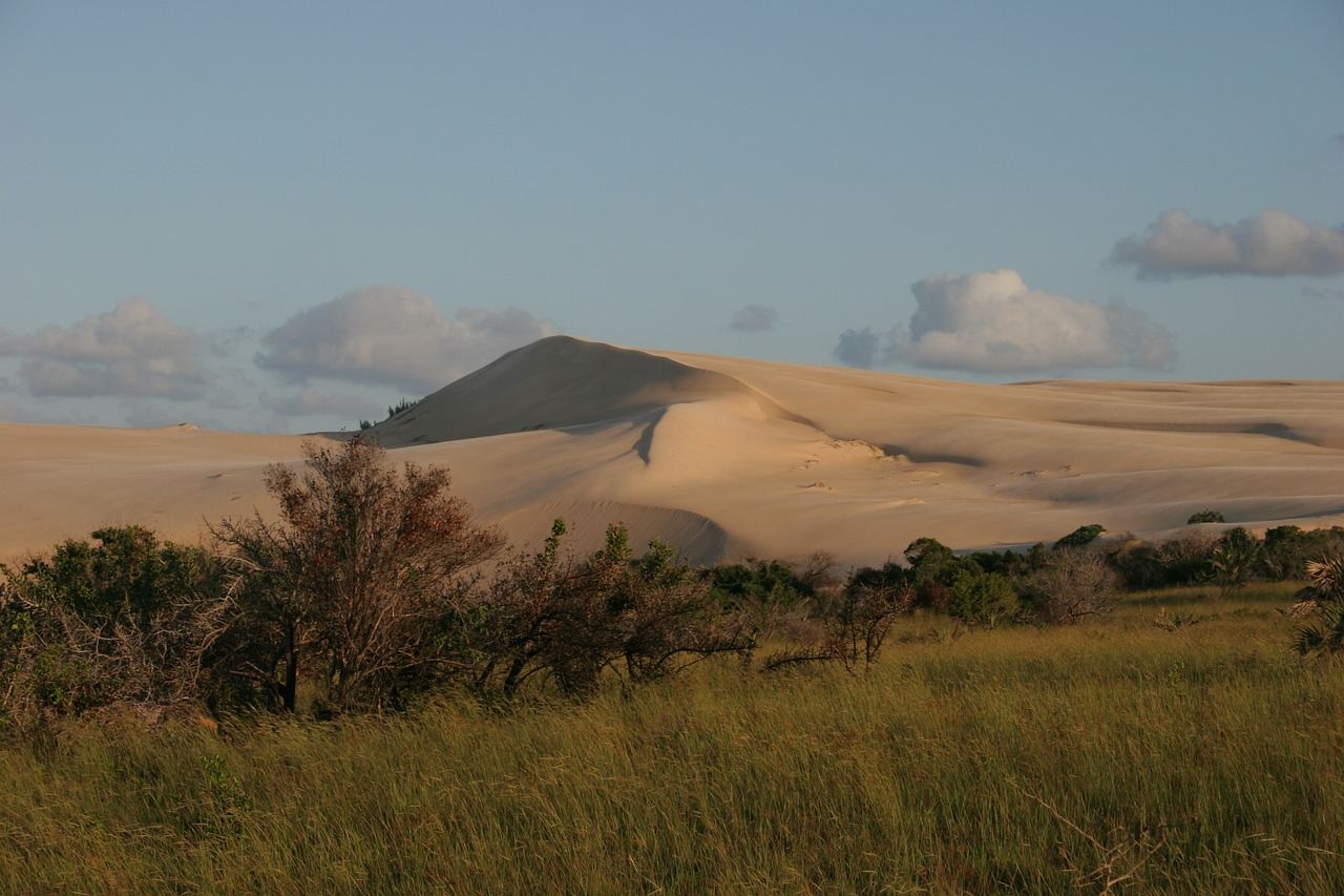 dunes hills bazaruto free photo