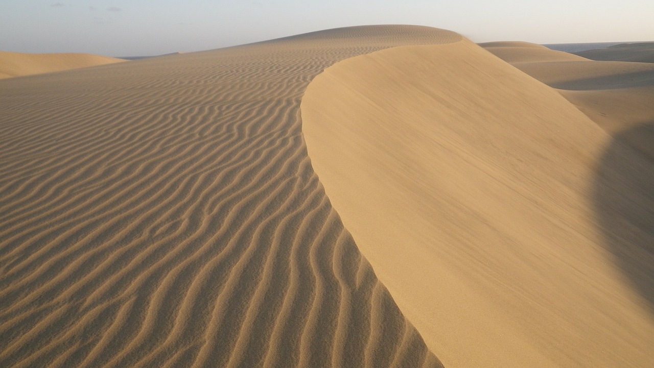 dunes desert sand free photo