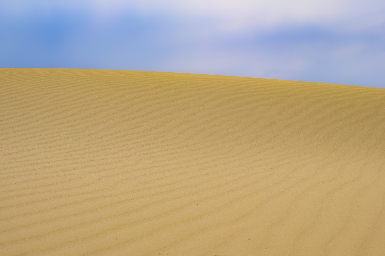 dunes  sand  sky free photo