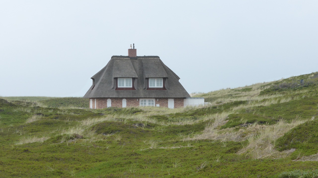dunes home north sea free photo
