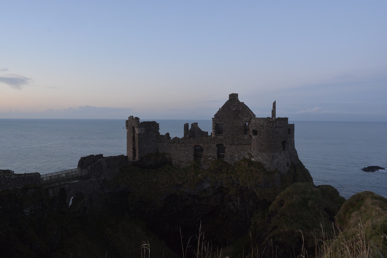 dunluce castle castle northern ireland free photo