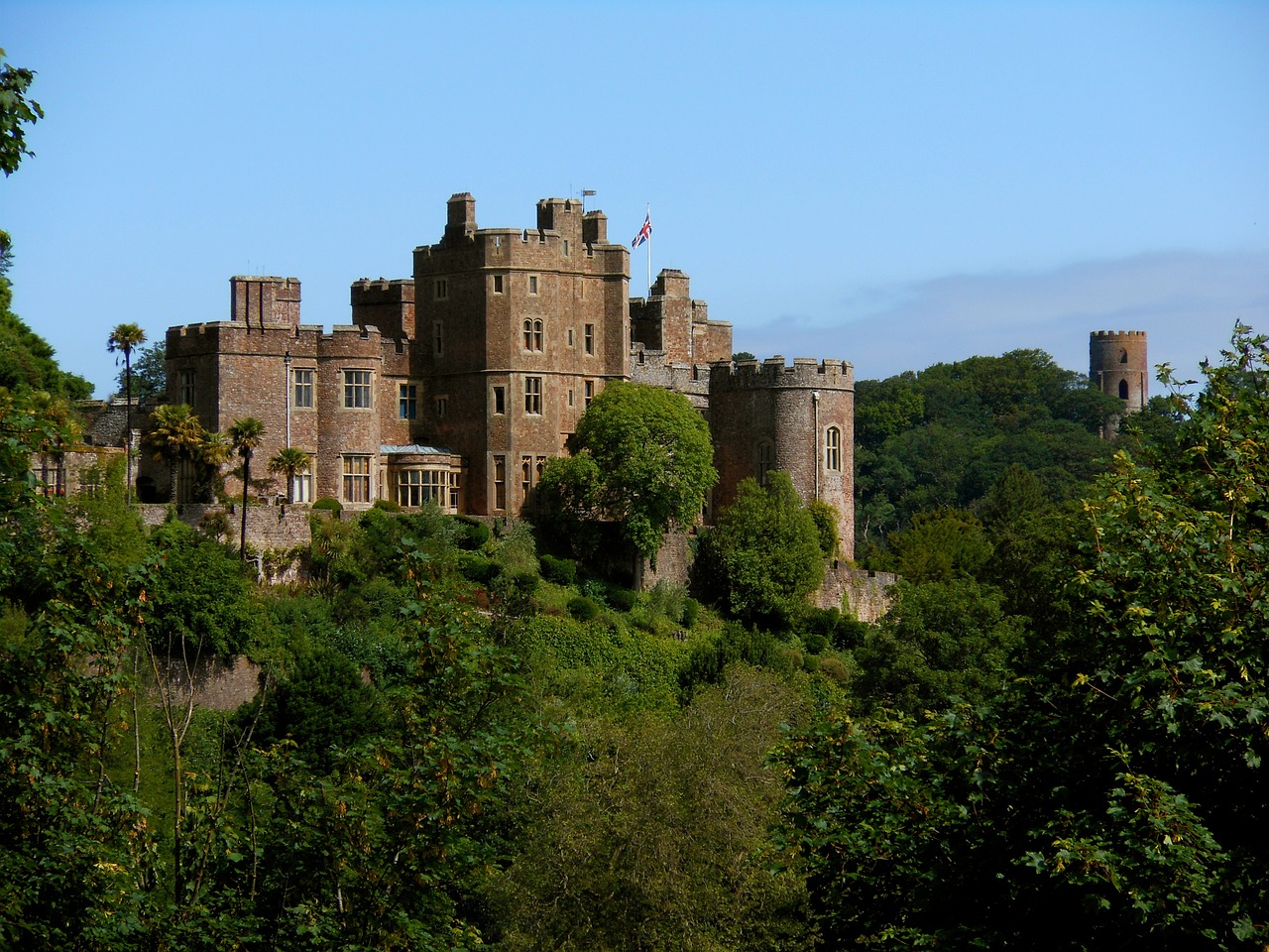 dunster castle castle dunster free photo