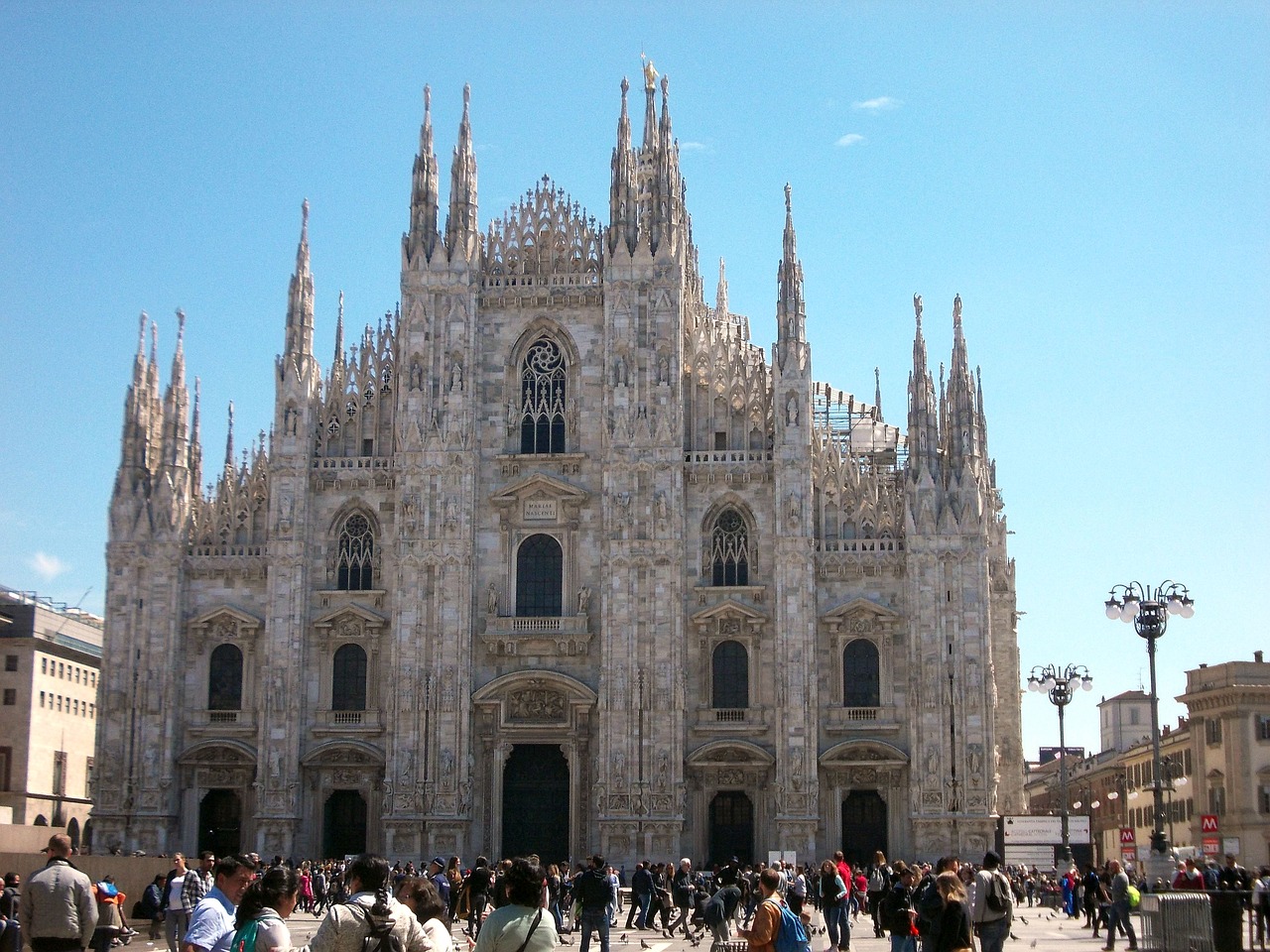 duomo milan italy free photo