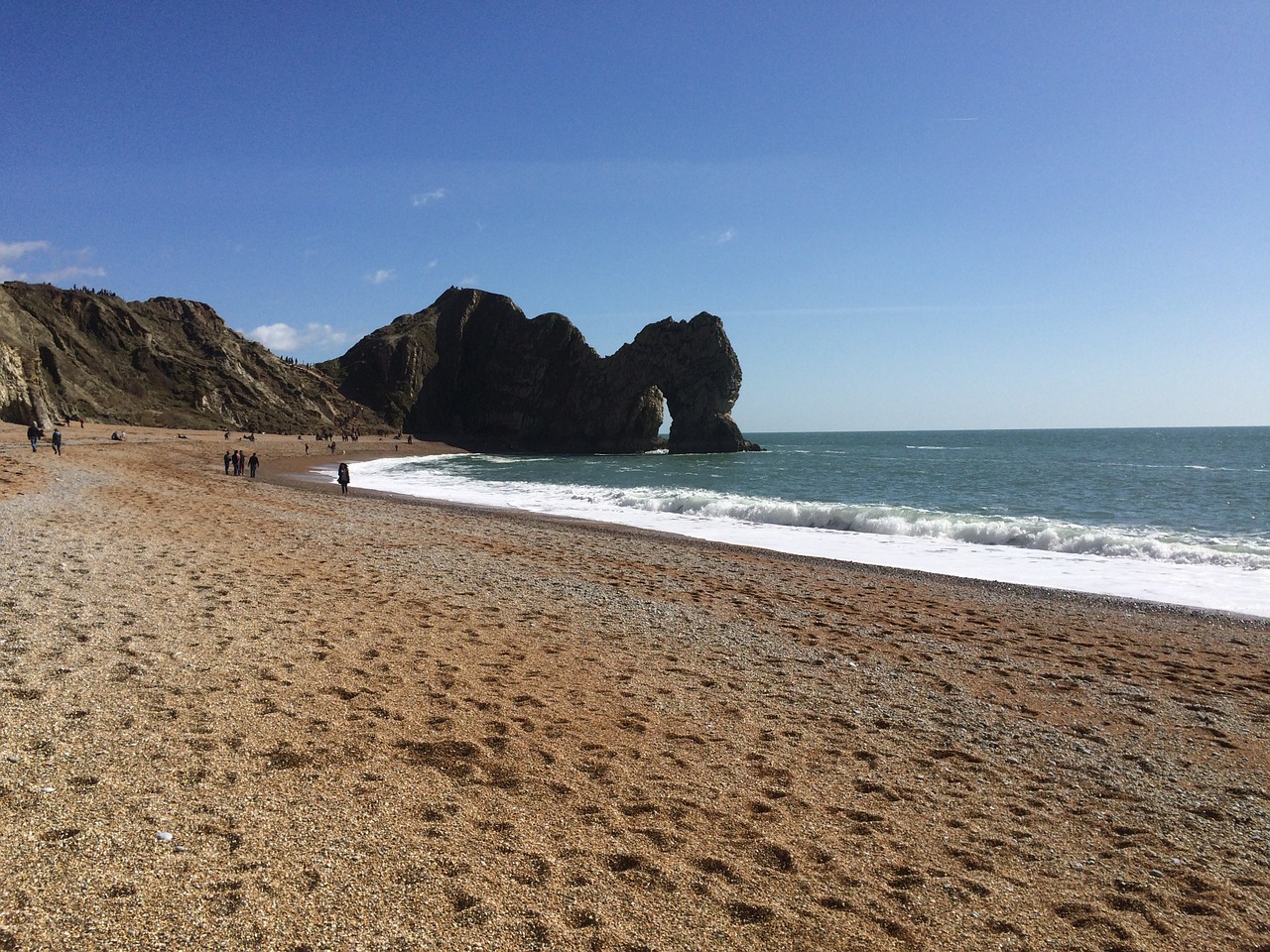 durdle door coast scenic free photo