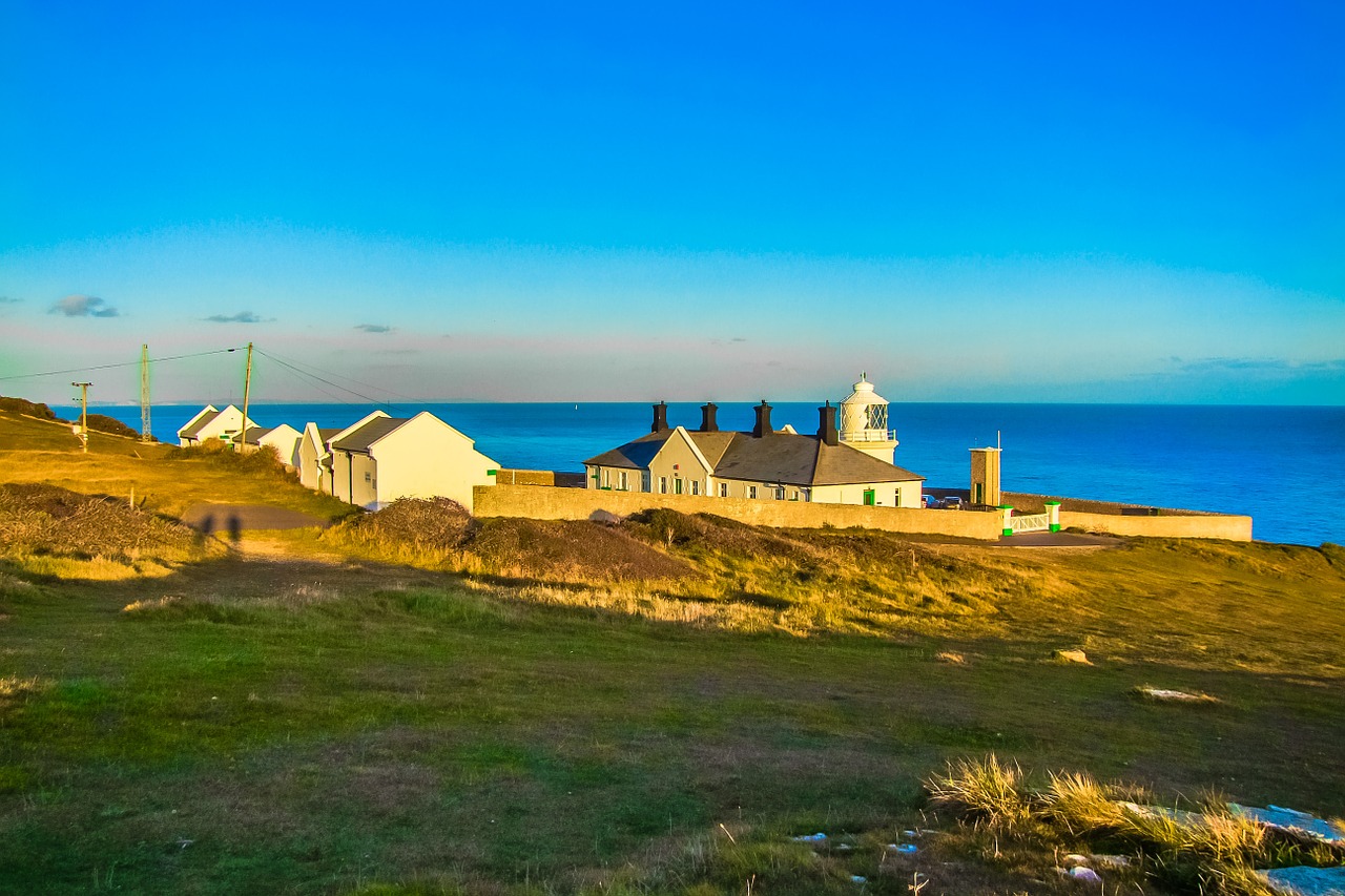 durlstone lighthouse england dorset free photo