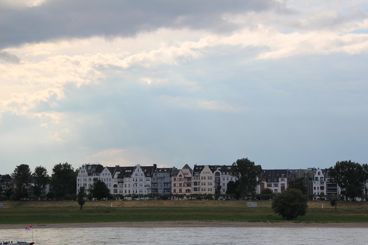 düsseldorf north rhine westphalia rhine free photo