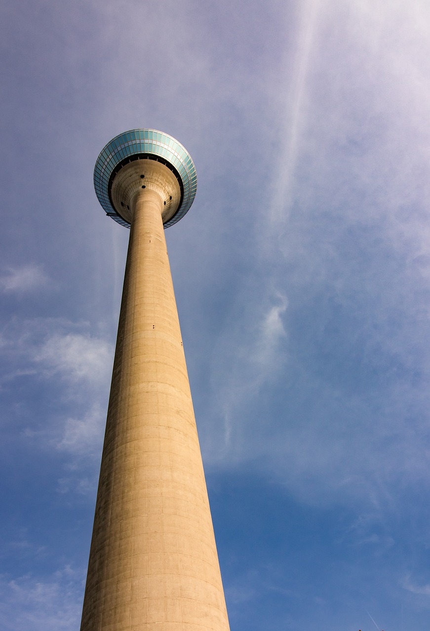 düsseldorf tv tower architecture free photo
