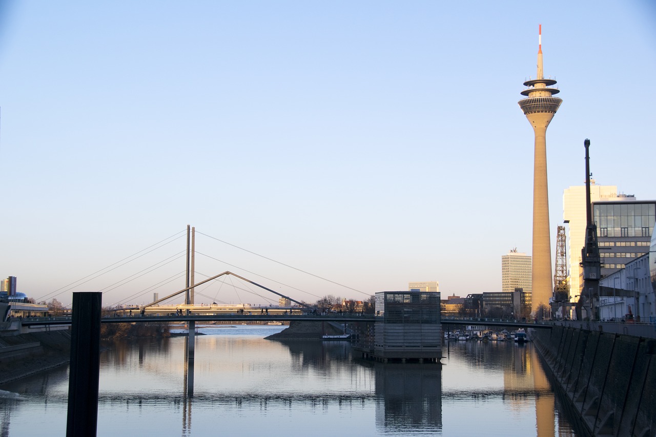 düsseldorf  germany  spring free photo