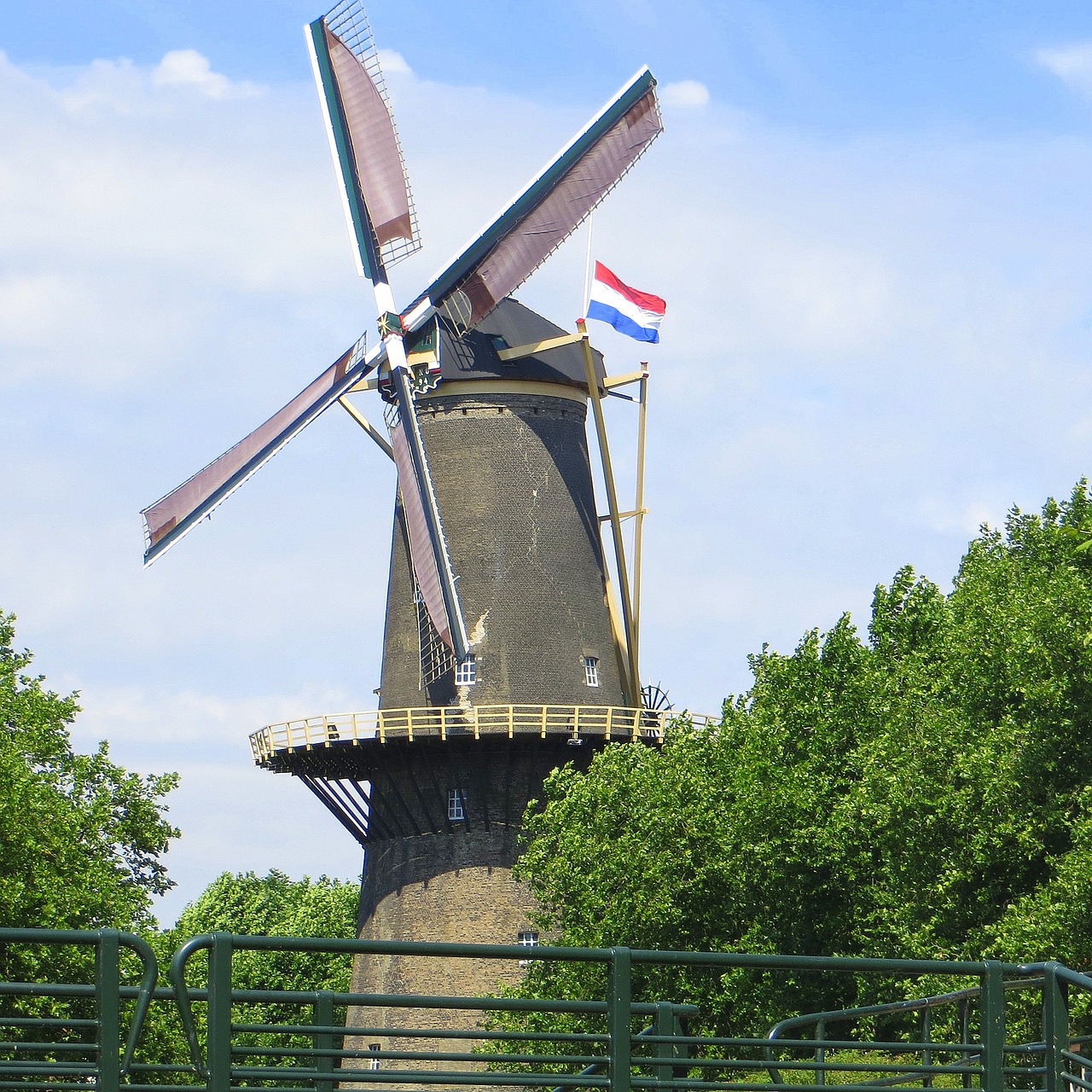 dutch windmill mill free photo
