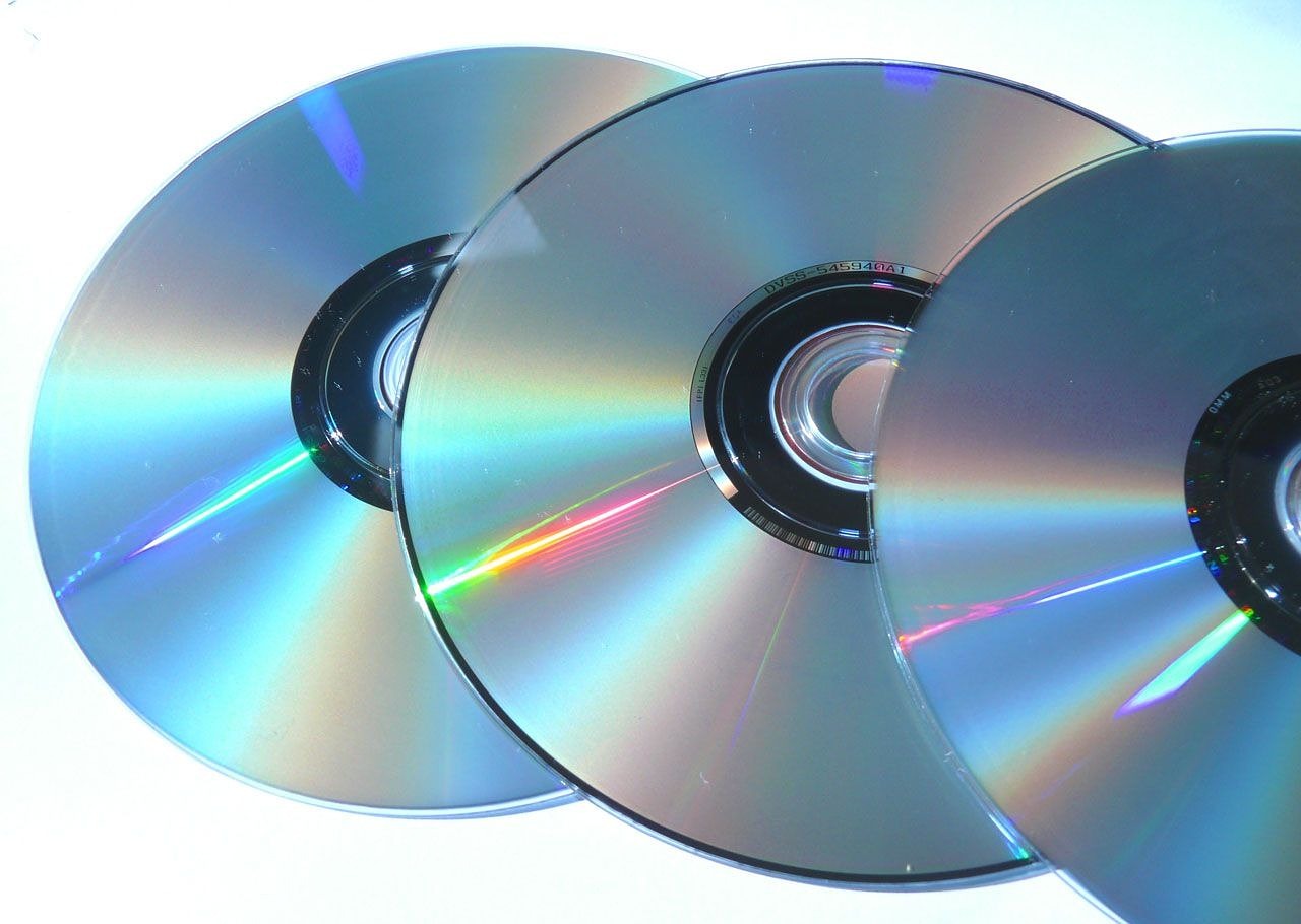 dvd cd discs free photo
