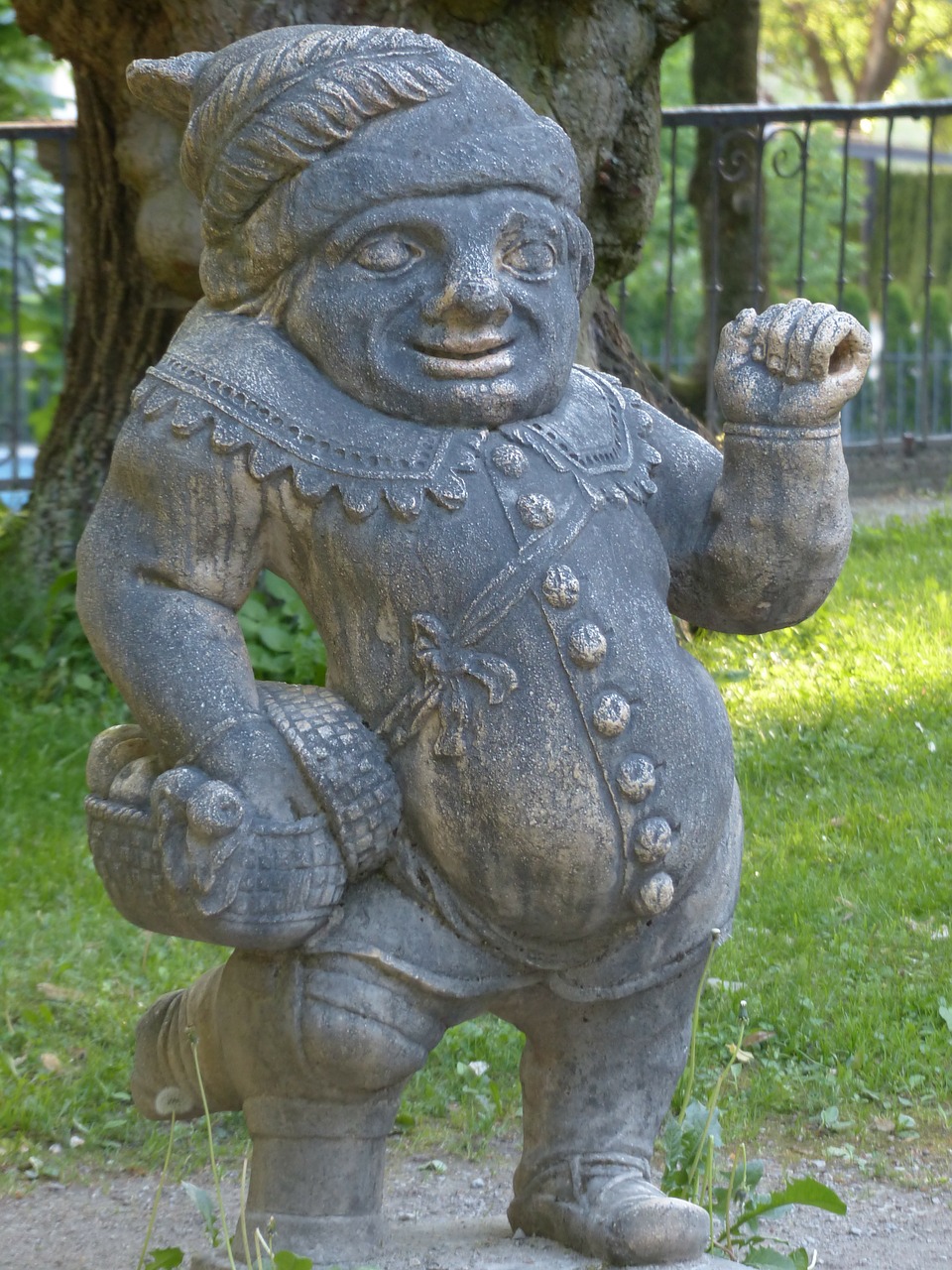 dwarf gnome figure free photo