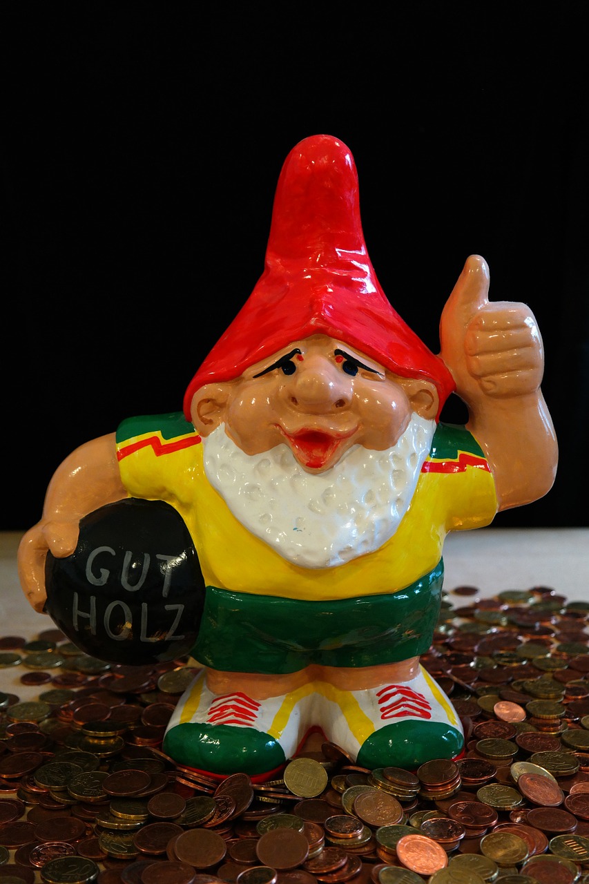 dwarf garden gnome figure free photo