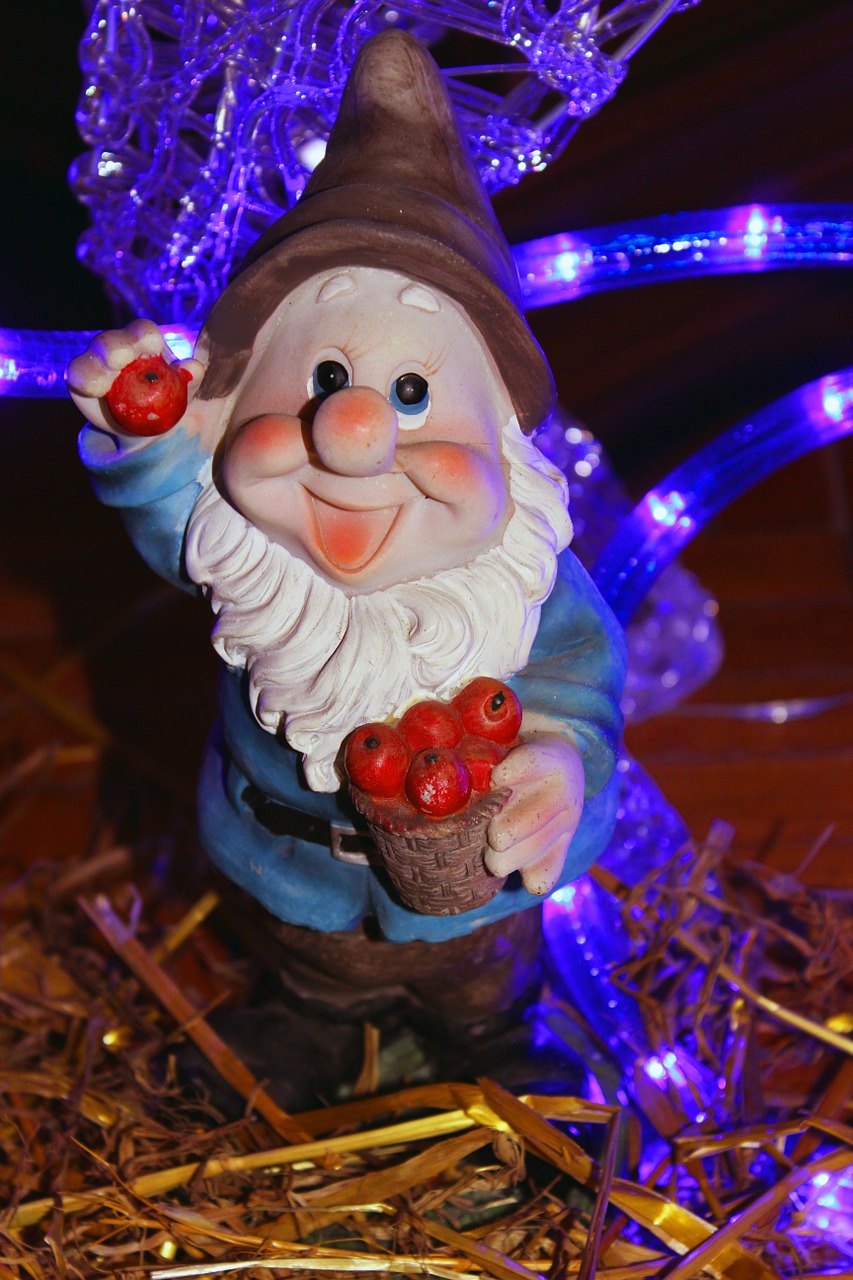 dwarf new year decoration free photo