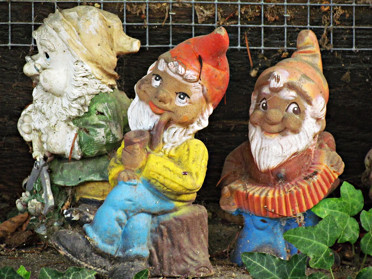 dwarves the gnomes figurines free photo